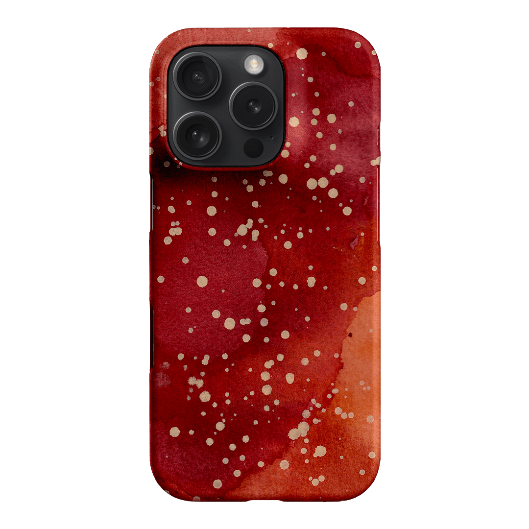 Spotty Rust Printed Phone Cases iPhone 16 Pro / Snap by The Dairy - The Dairy