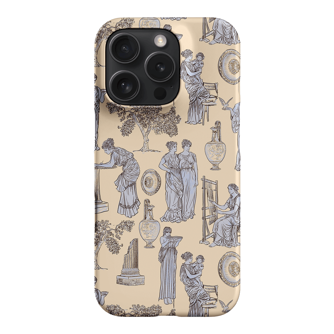Symposium Alabaster Printed Phone Cases iPhone 16 Pro / Snap by Veronica Tucker - The Dairy