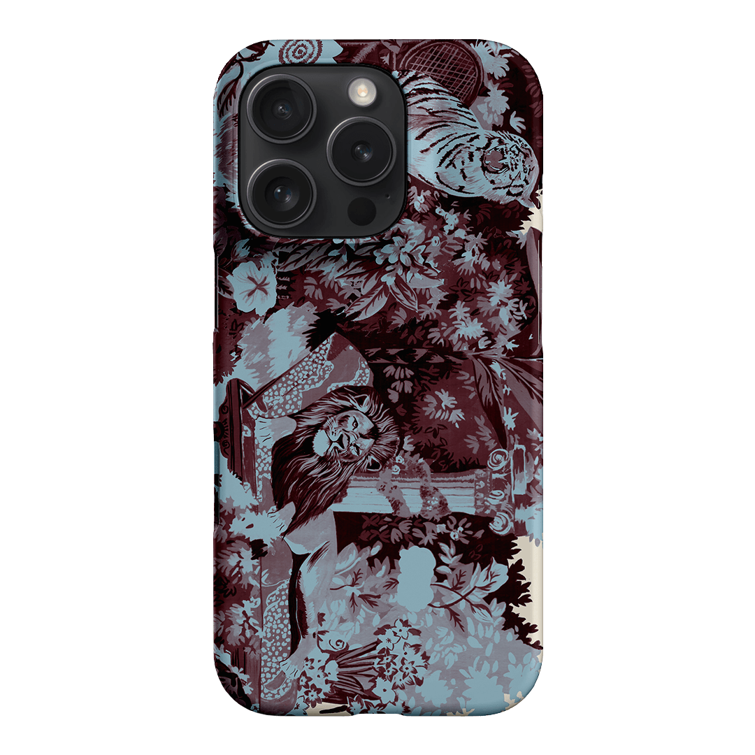 Tippi Blue Printed Phone Cases iPhone 16 Pro / Snap by Desmond & Dempsey - The Dairy