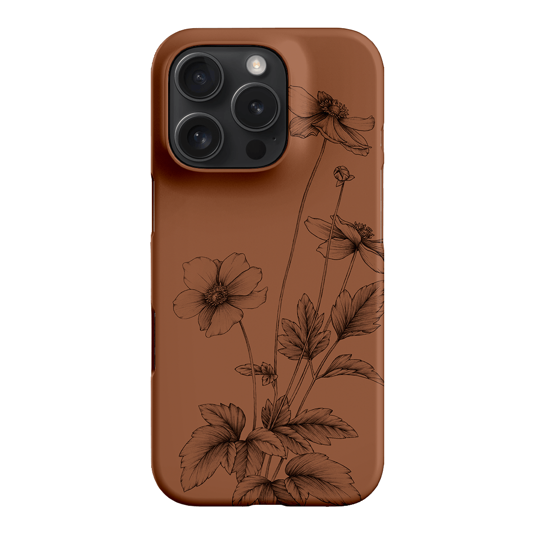 Windflowers Study Printed Phone Cases iPhone 16 Pro / Snap by Typoflora - The Dairy