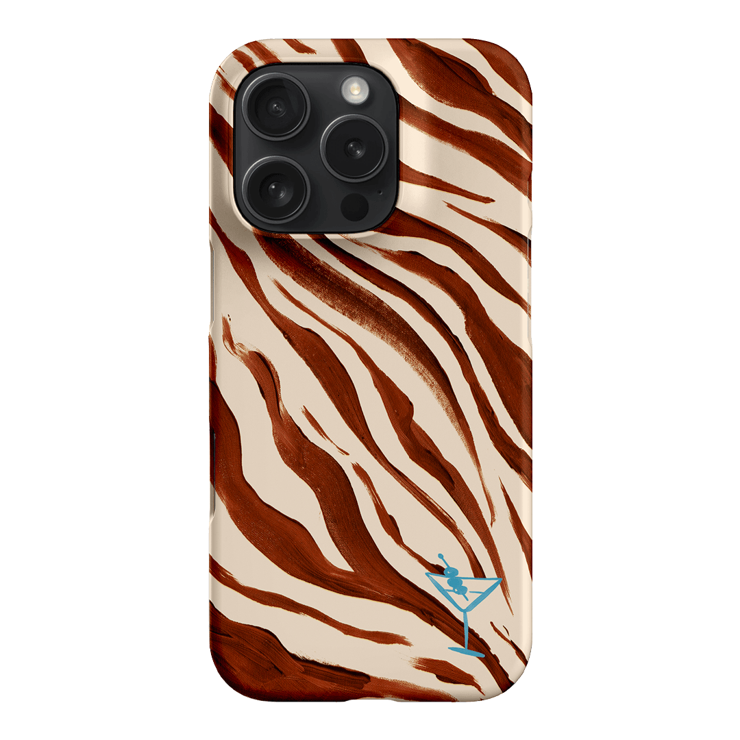 Zebra Tini Printed Phone Cases iPhone 16 Pro / Snap by Charlie Taylor - The Dairy