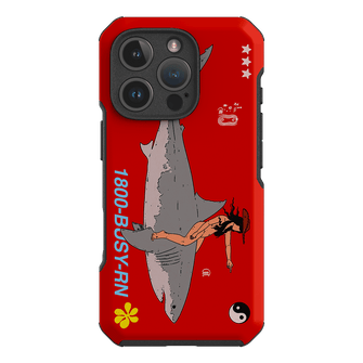 1800-Busy Rn in Red Printed Phone Cases iPhone 16 Pro / Toughie by Easty Beasty - The Dairy