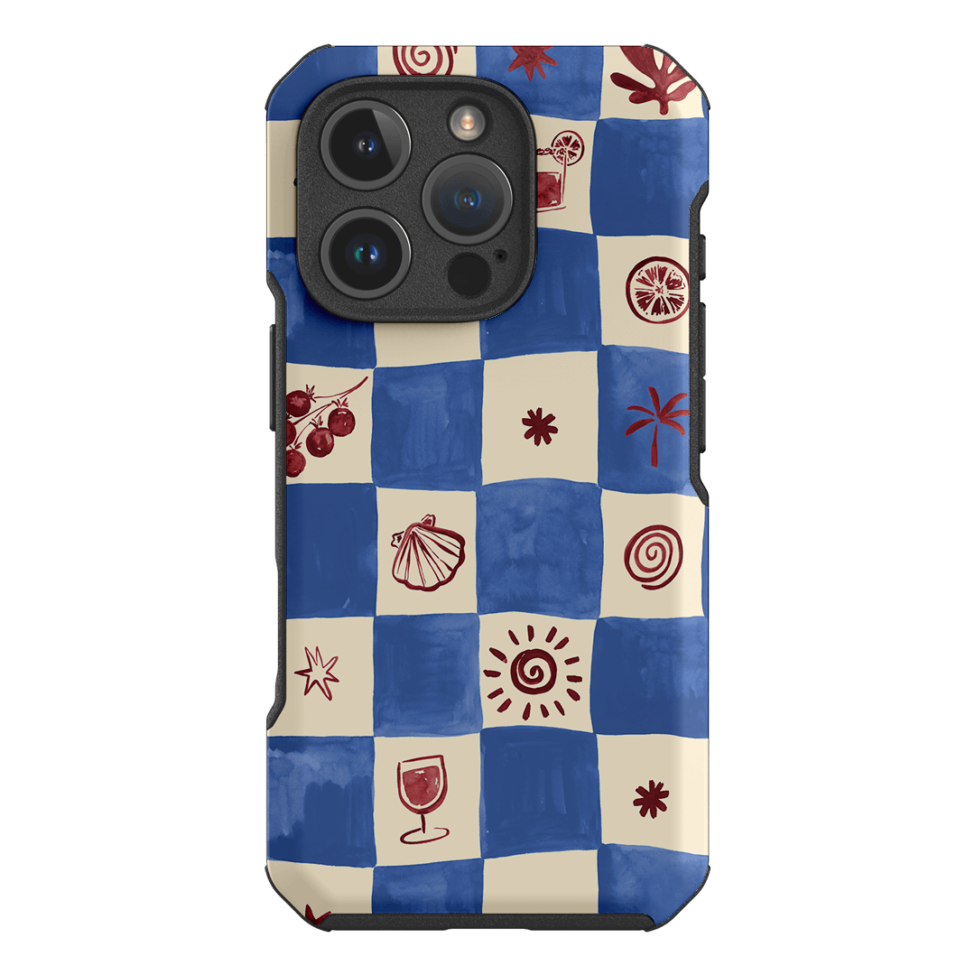 Afternoon Mezze Cornflower Printed Phone Cases iPhone 16 Pro / Toughie by Charlie Taylor - The Dairy