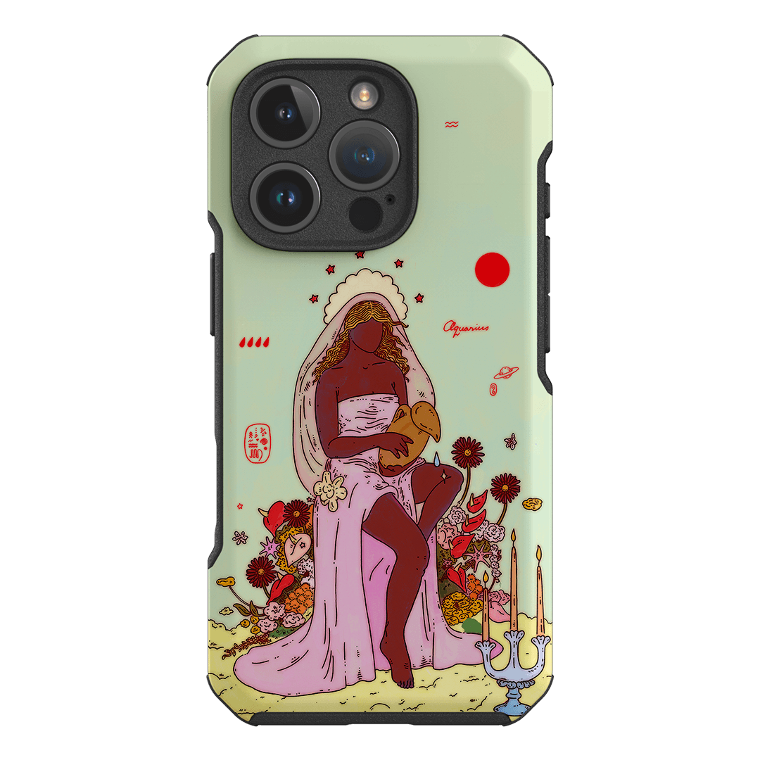 Aquarius Season Printed Phone Cases iPhone 16 Pro / Toughie by Easty Beasty - The Dairy