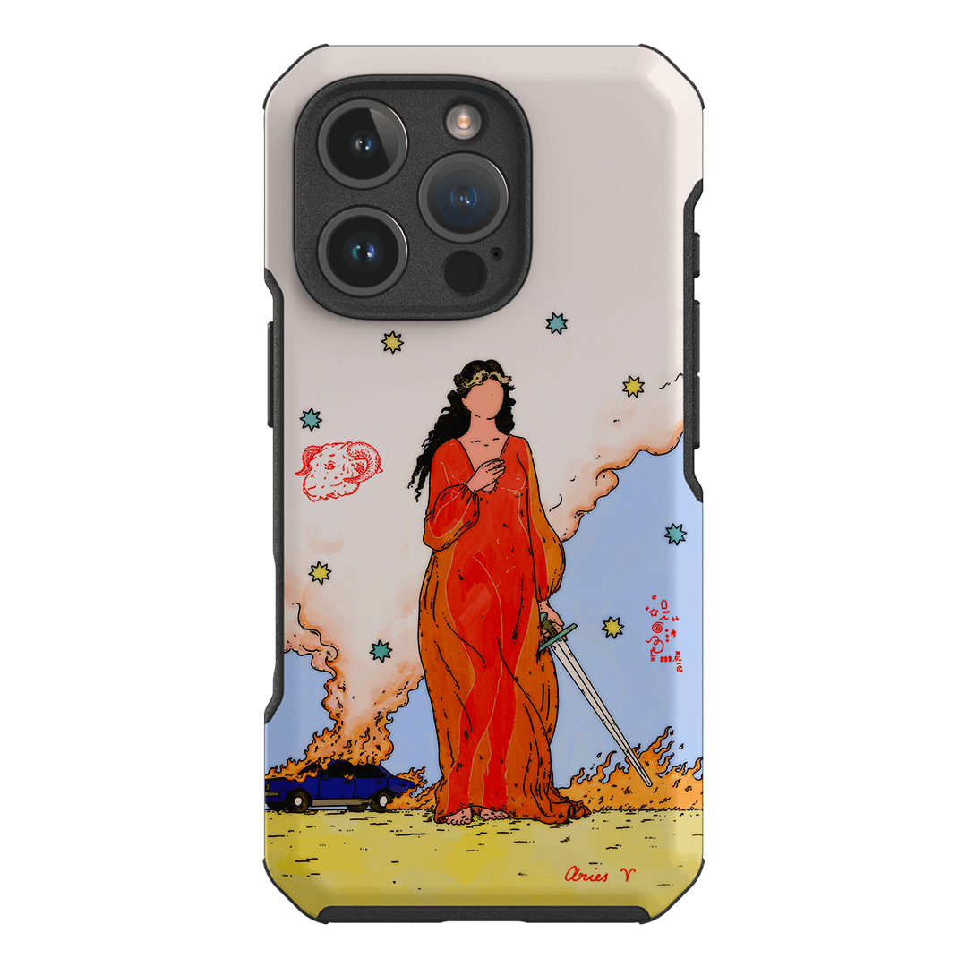 Aries Season Printed Phone Cases iPhone 16 Pro / Toughie by Easty Beasty - The Dairy