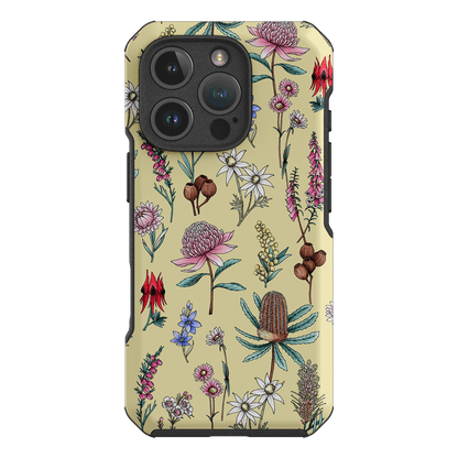 Banksia Butter Printed Phone Cases iPhone 16 Pro / Toughie by Typoflora - The Dairy