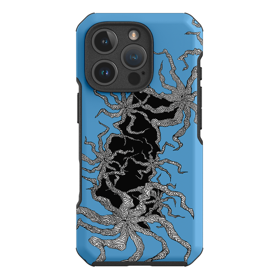 Blue Eclipse Printed Phone Cases iPhone 16 Pro / Toughie by Stormi Bree - The Dairy