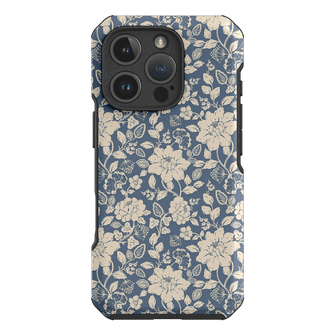 Blue Garden Printed Phone Cases iPhone 16 Pro / Toughie by Kasiags Art - The Dairy