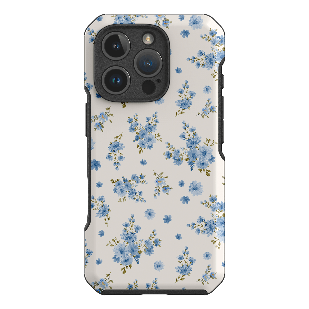 Blue Meadow Printed Phone Cases iPhone 16 Pro / Toughie by Kasiags Art - The Dairy