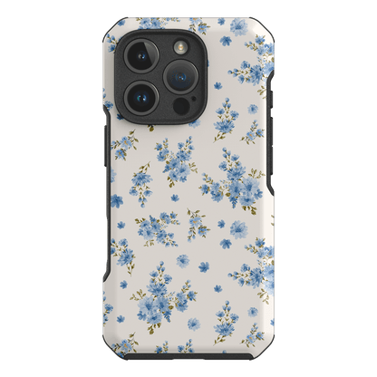 Blue Meadow Printed Phone Cases iPhone 16 Pro / Toughie by Kasiags Art - The Dairy