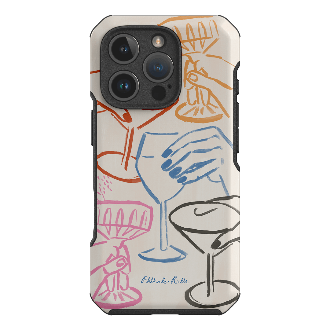 Cheers Multi Printed Phone Cases iPhone 16 Pro / Toughie by Phthalo Ruth - The Dairy