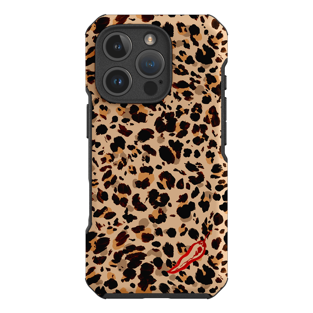 Chilli Leopard Printed Phone Cases iPhone 16 Pro / Toughie by Charlie Taylor - The Dairy
