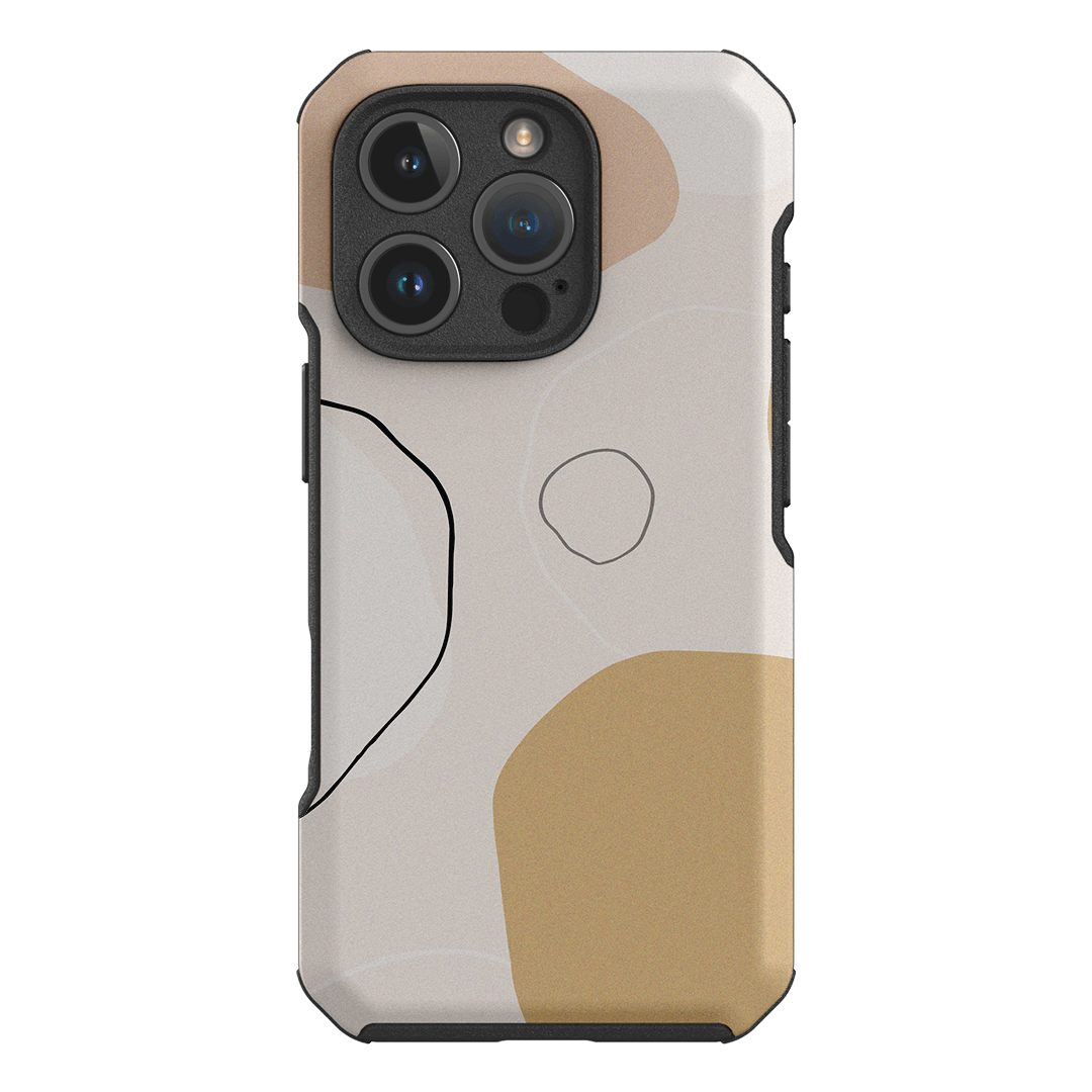 Clay Lines Printed Phone Cases iPhone 16 Pro / Toughie by Cass Deller - The Dairy