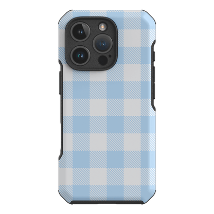 Cloud Plaid Printed Phone Cases iPhone 16 Pro / Toughie by The Dairy - The Dairy