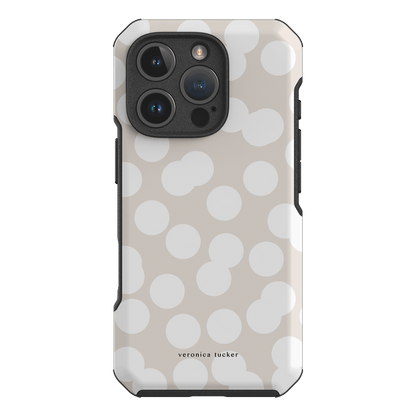 Confetti White Printed Phone Cases iPhone 16 Pro / Toughie by Veronica Tucker - The Dairy