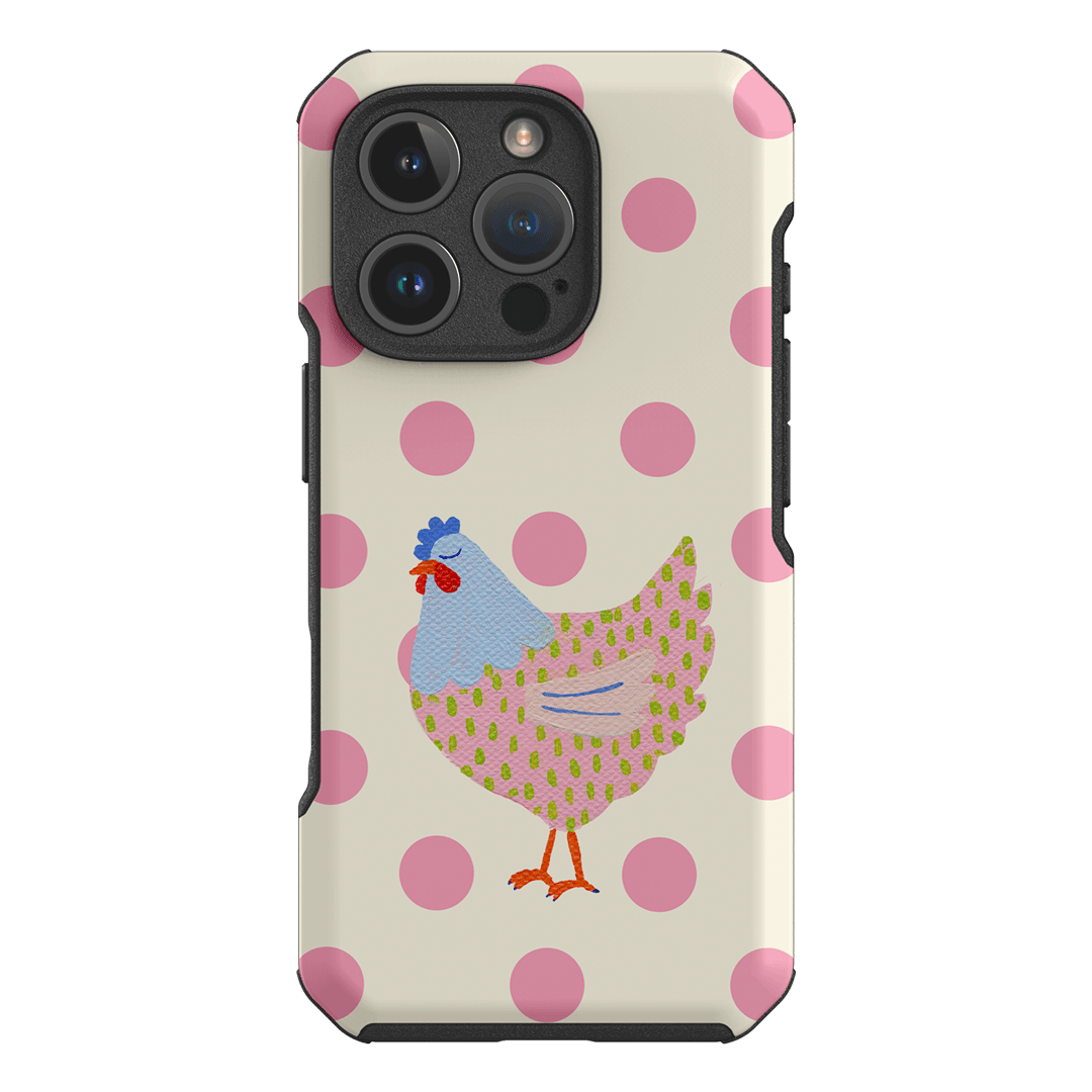 Dotty Bird Printed Phone Cases iPhone 16 Pro / Toughie by Kayla Henley - The Dairy