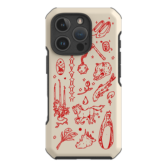 Dreamcore Cream Printed Phone Cases iPhone 16 Pro / Toughie by Easty Beasty - The Dairy