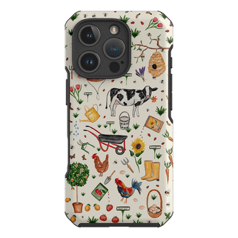 Farm Stay Printed Phone Cases iPhone 16 Pro / Toughie by BG. Studio - The Dairy