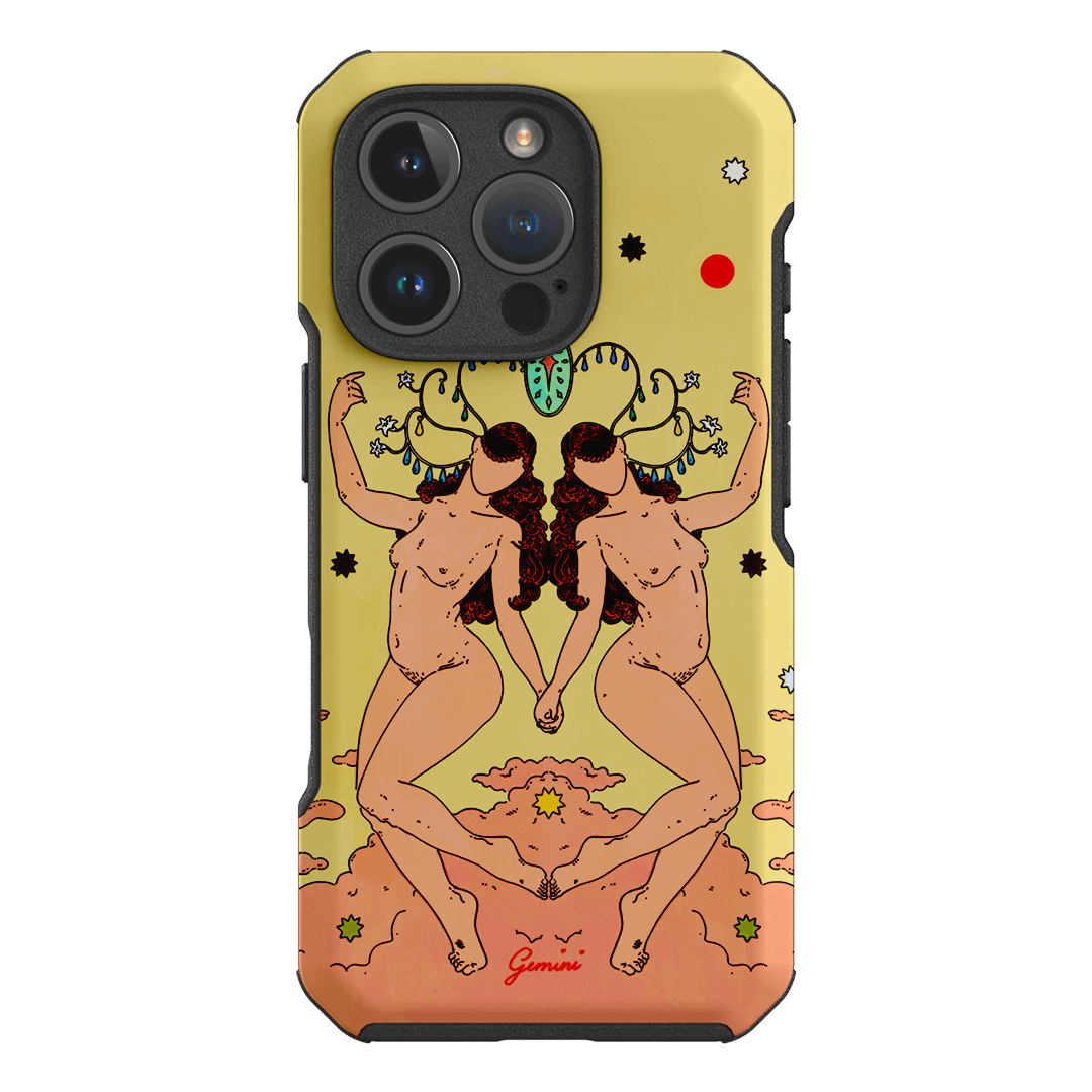 Gemini Season Printed Phone Cases iPhone 16 Pro / Toughie by Easty Beasty - The Dairy