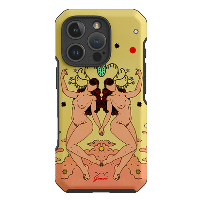 Gemini Season Printed Phone Cases iPhone 16 Pro / Toughie by Easty Beasty - The Dairy