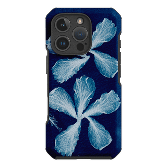 Hibiscus Cyanotype Printed Phone Cases iPhone 16 Pro / Toughie by Sally Hungerford - The Dairy