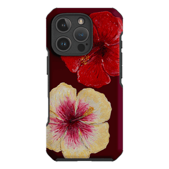 Hibiscus Flower Printed Phone Cases iPhone 16 Pro / Toughie by BG. Studio - The Dairy