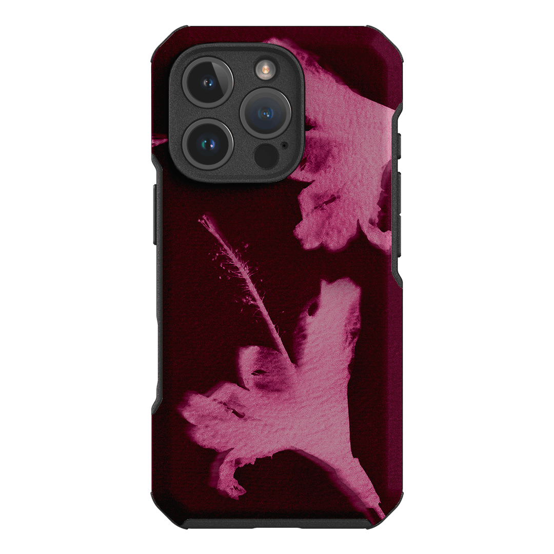 Hibiscus Glow Printed Phone Cases iPhone 16 Pro / Toughie by Sally Hungerford - The Dairy