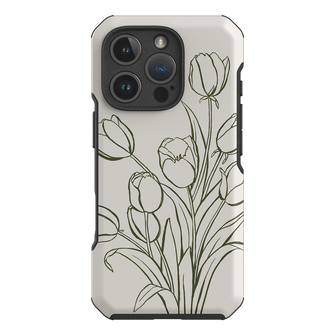Inked Tulips Printed Phone Cases iPhone 16 Pro / Toughie by Typoflora - The Dairy