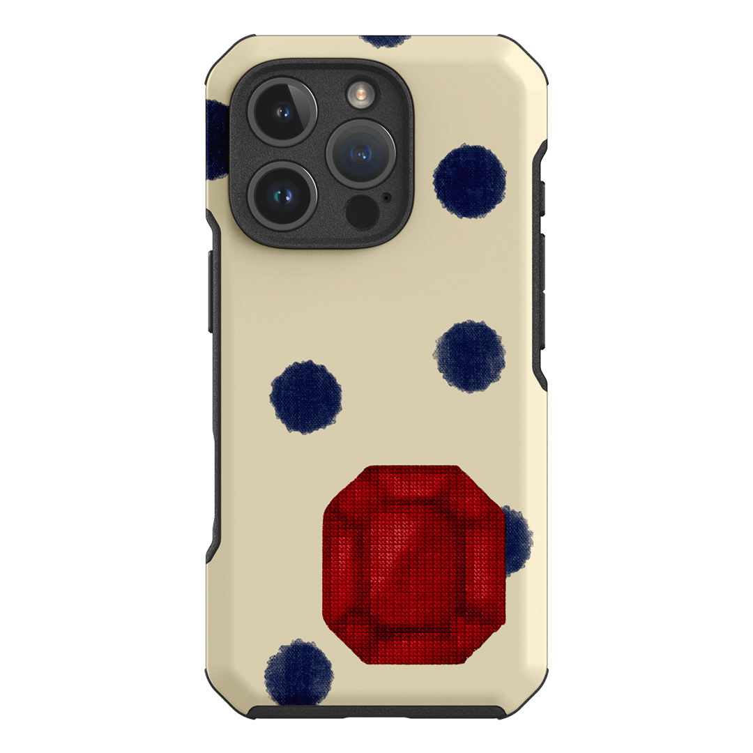 January Garnet Printed Phone Cases iPhone 16 Pro / Toughie by Joiana - The Dairy