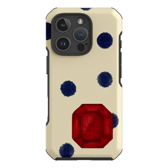January Garnet Printed Phone Cases iPhone 16 Pro / Toughie by Joiana - The Dairy