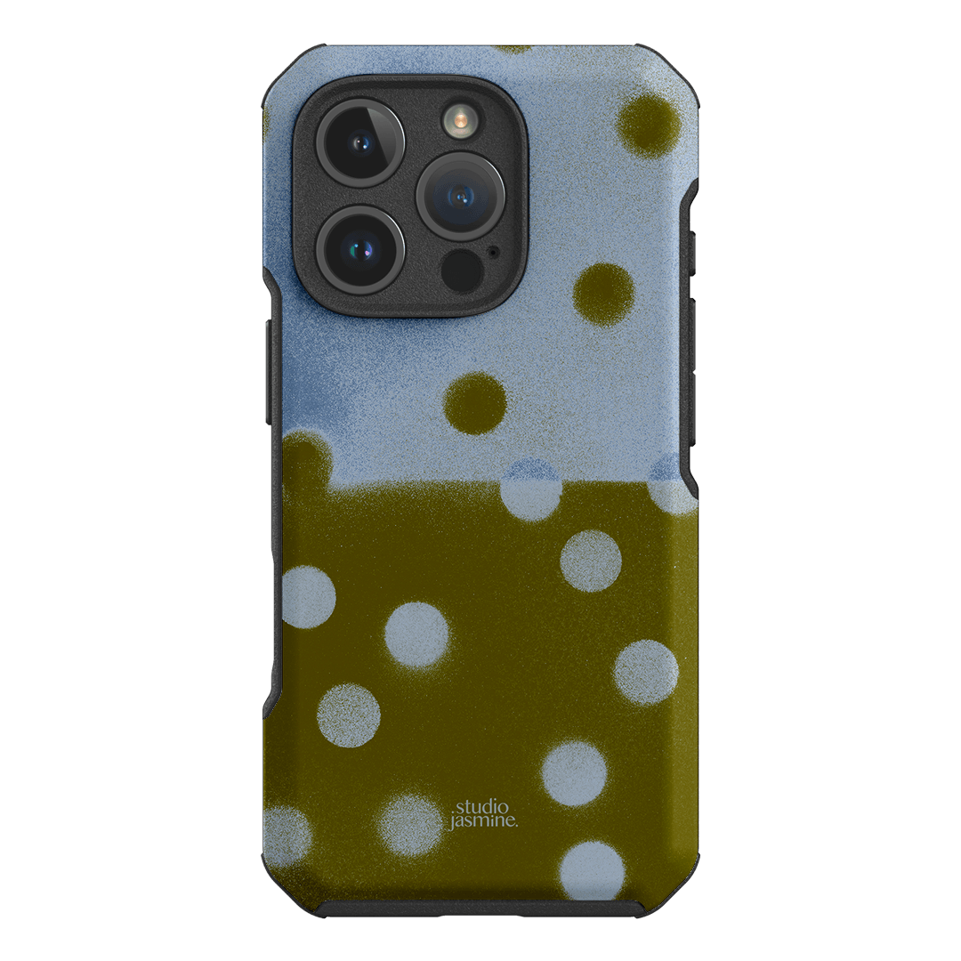Lake Polka Dot Printed Phone Cases iPhone 16 Pro / Toughie by Jasmine Dowling - The Dairy