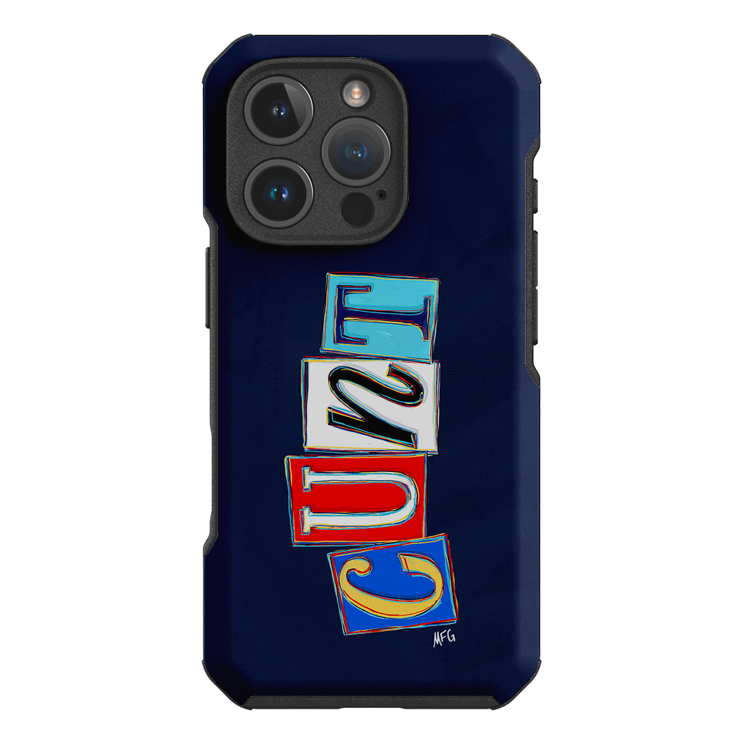 Lil Cnts Blue Printed Phone Cases iPhone 16 Pro / Toughie by Margarbs Art - The Dairy