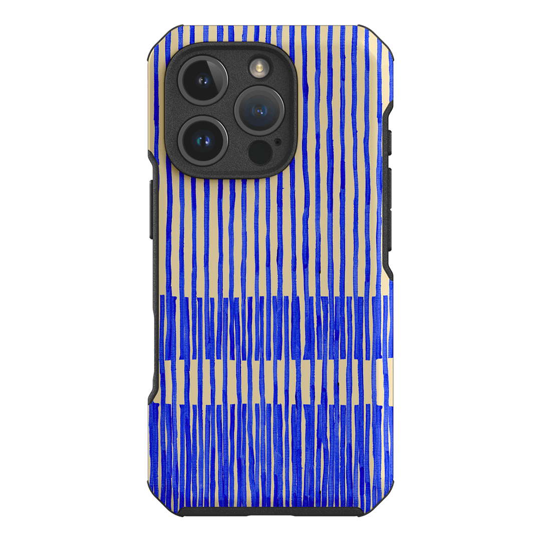 Linear Printed Phone Cases iPhone 16 Pro / Toughie by Kayla Henley - The Dairy