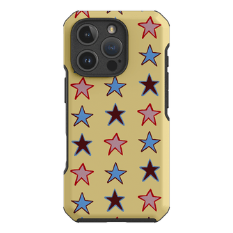 Lucky Stars Butter Printed Phone Cases iPhone 16 Pro / Toughie by BG. Studio - The Dairy