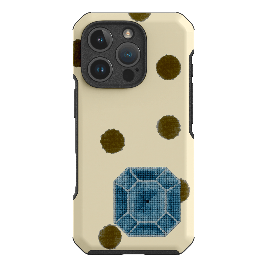 March Aquamarine Printed Phone Cases iPhone 16 Pro / Toughie by Joiana - The Dairy