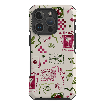 Martini Gal Printed Phone Cases iPhone 16 Pro / Toughie by Charlie Taylor - The Dairy