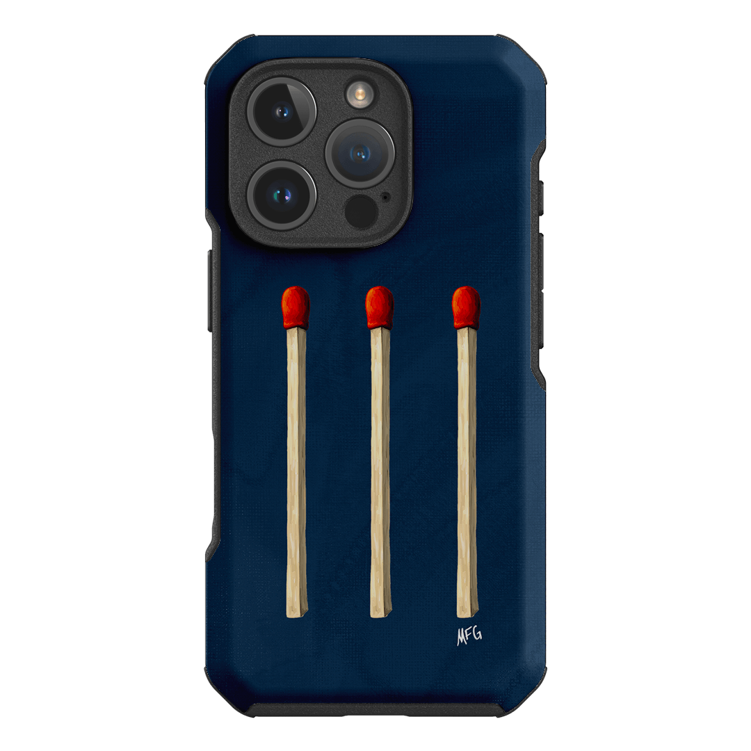 Matchstick Printed Phone Cases iPhone 16 Pro / Toughie by Margarbs Art - The Dairy