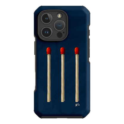 Matchstick Printed Phone Cases iPhone 16 Pro / Toughie by Margarbs Art - The Dairy