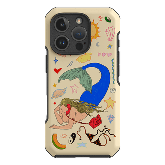 Mermaid Salad Cream Printed Phone Cases iPhone 16 Pro / Toughie by Easty Beasty - The Dairy