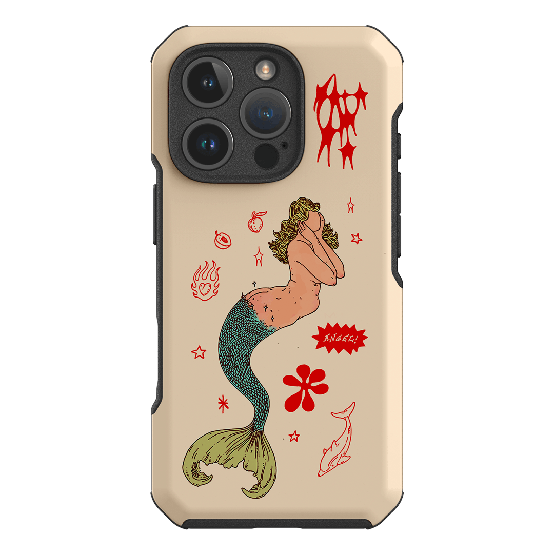 Mimi Cream Printed Phone Cases iPhone 16 Pro / Toughie by Easty Beasty - The Dairy