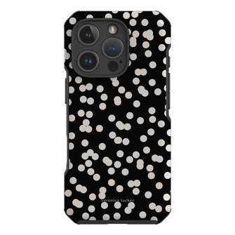 Mini Confetti Noir Printed Phone Cases iPhone 16 Pro / Toughie by Veronica Tucker - The Dairy