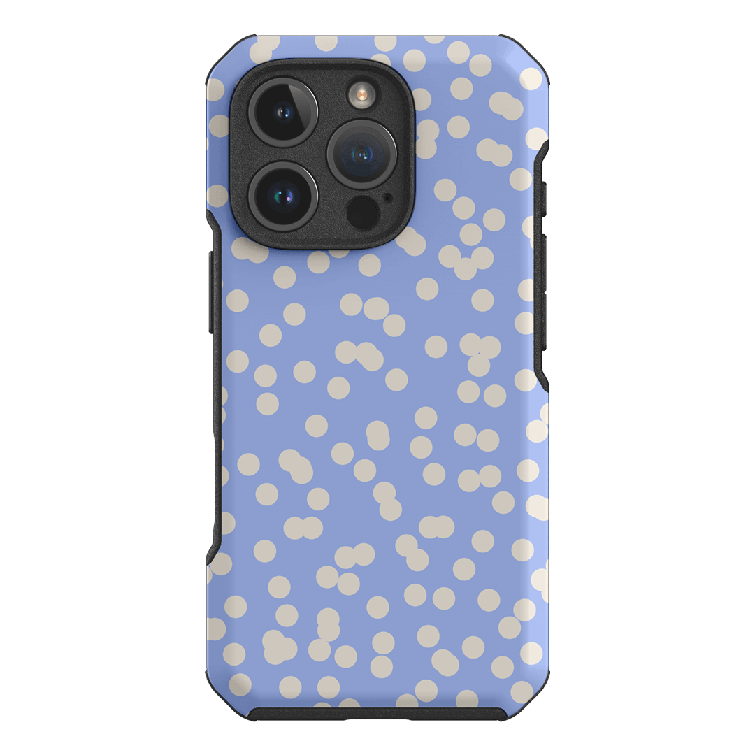 Mini Confetti Periwinkle Salt Printed Phone Cases iPhone 16 Pro / Toughie by Veronica Tucker - The Dairy
