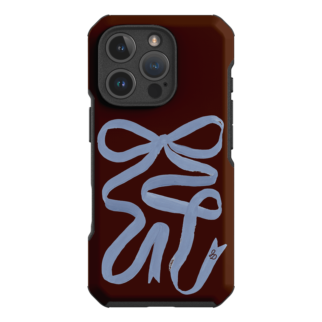 Mocha Ribbon Printed Phone Cases iPhone 16 Pro / Toughie by Jasmine Dowling - The Dairy