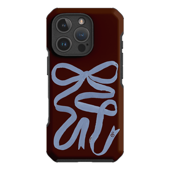 Mocha Ribbon Printed Phone Cases iPhone 16 Pro / Toughie by Jasmine Dowling - The Dairy