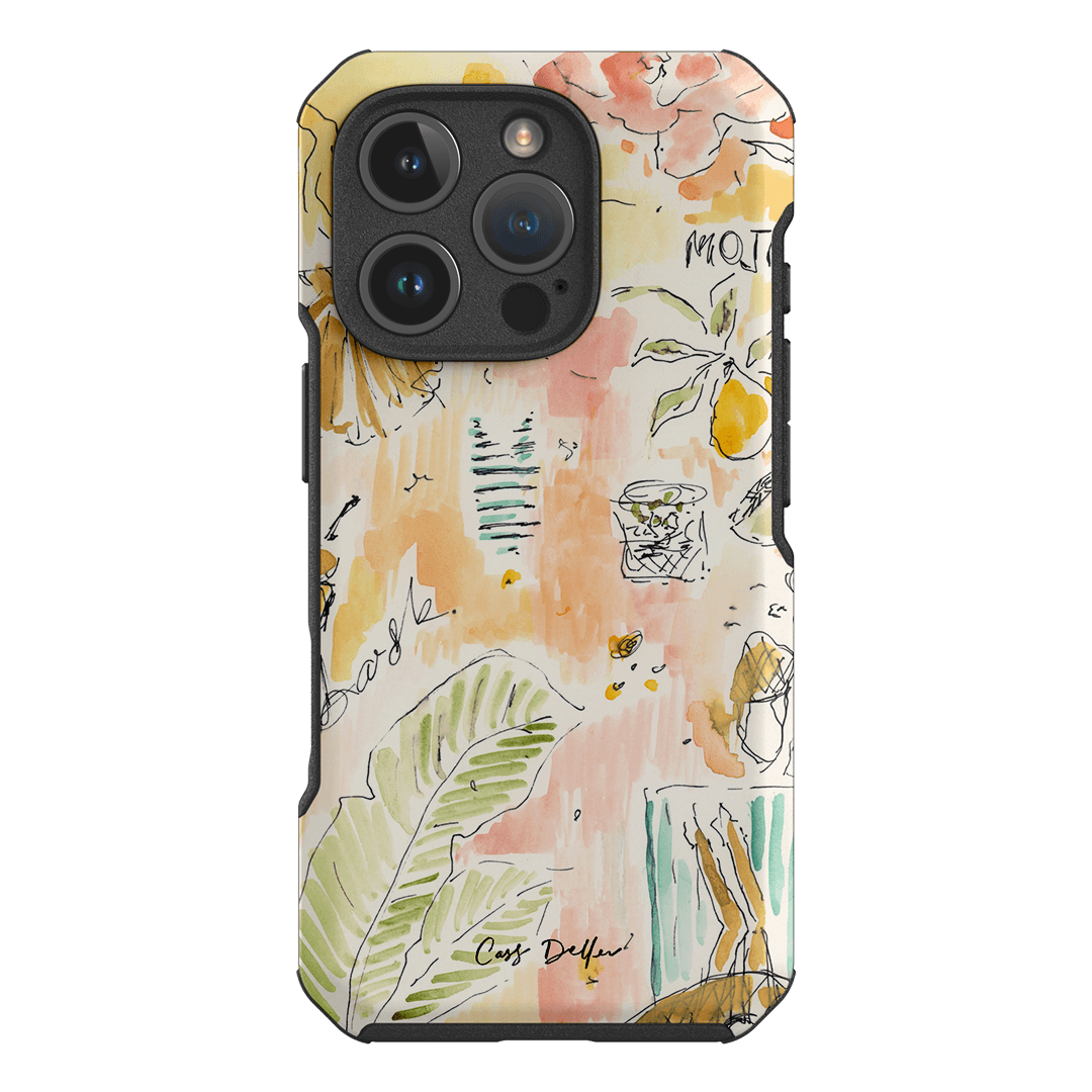 Mojito Printed Phone Cases iPhone 16 Pro / Toughie by Cass Deller - The Dairy