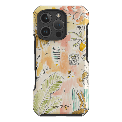 Mojito Printed Phone Cases iPhone 16 Pro / Toughie by Cass Deller - The Dairy
