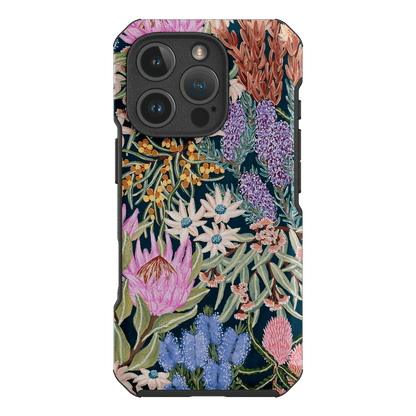 Moonlit Floral Printed Phone Cases iPhone 16 Pro / Toughie by Amy Gibbs - The Dairy