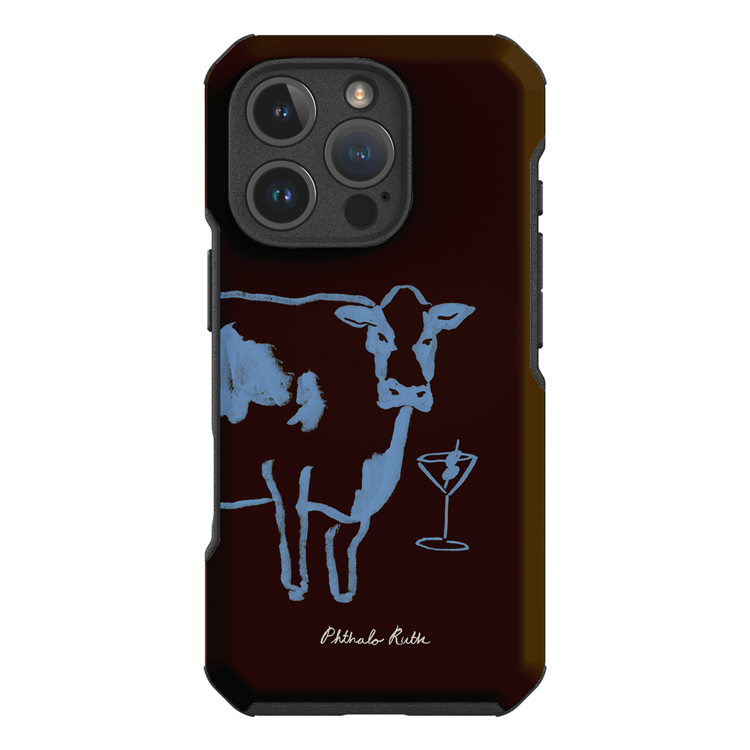 Mootini Espresso Printed Phone Cases iPhone 16 Pro / Toughie by Phthalo Ruth - The Dairy