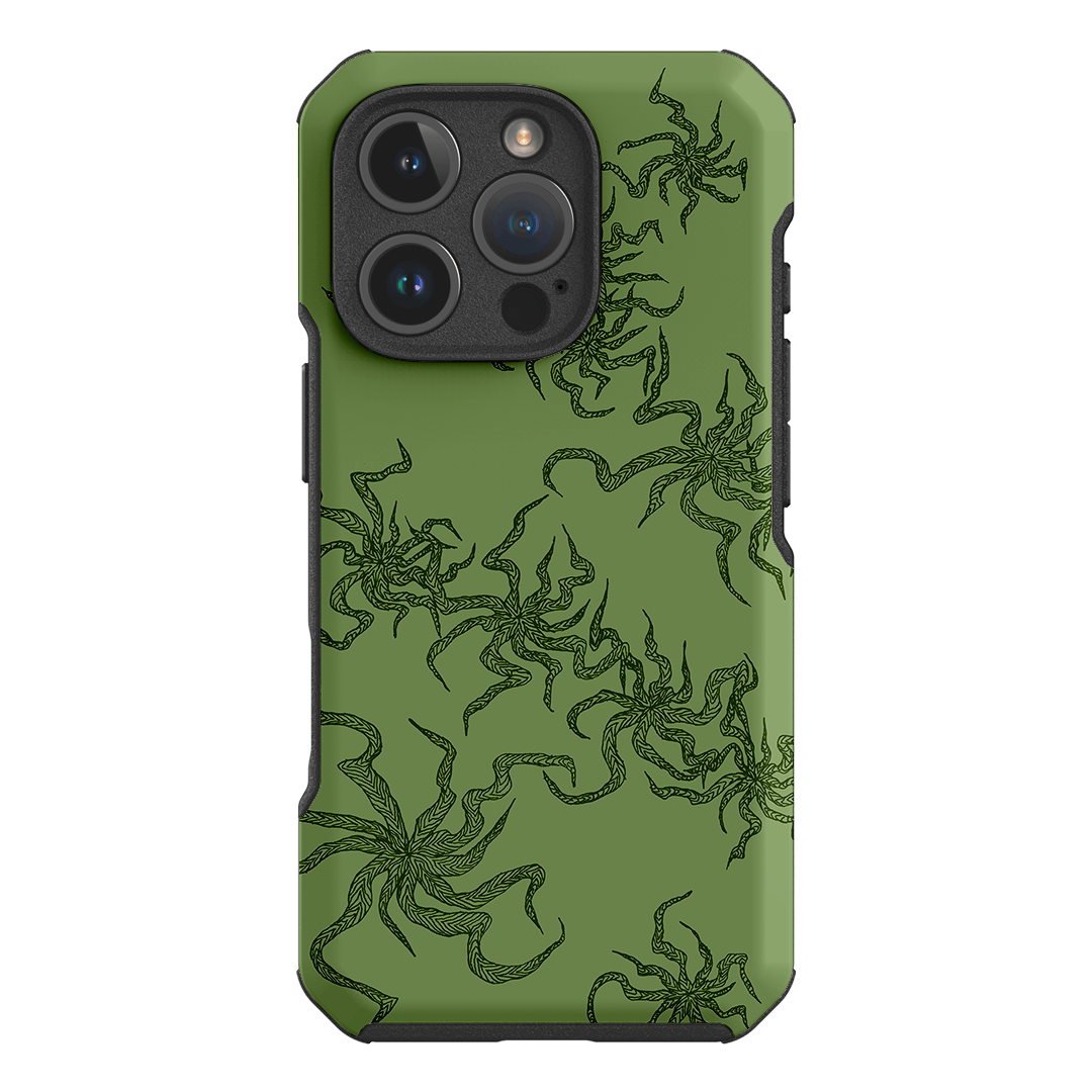 Night Moss Printed Phone Cases iPhone 16 Pro / Toughie by Stormi Bree - The Dairy