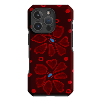 Painted Petal Rouge Printed Phone Cases iPhone 16 Pro / Toughie by BG. Studio - The Dairy